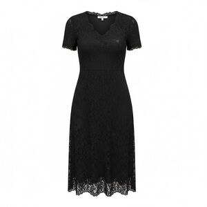 🖤 S.Y.L Black Lace Overlay Dress 🖤– Size S